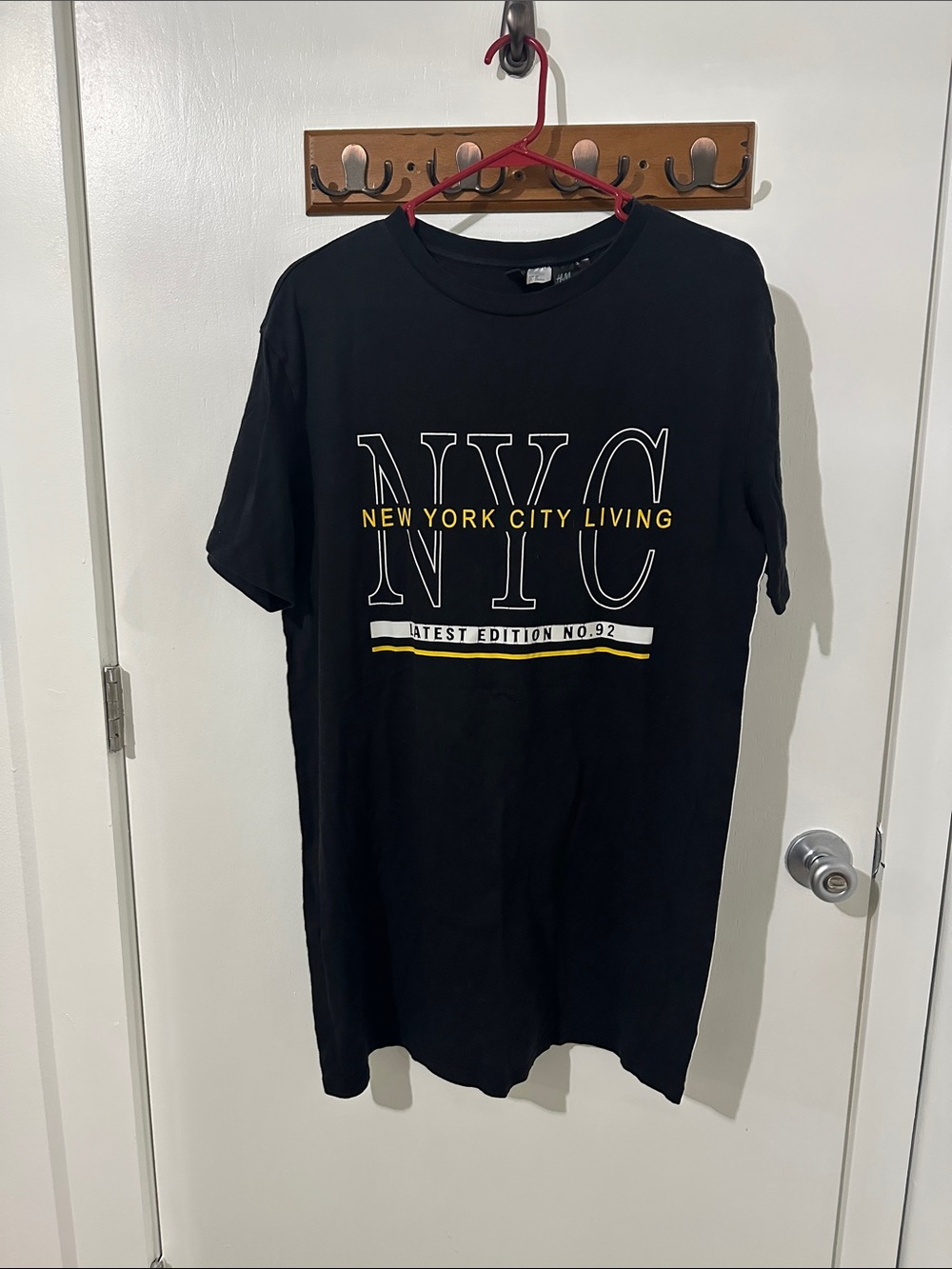 NYC New York City Living Graphic Tee Skirt - Black